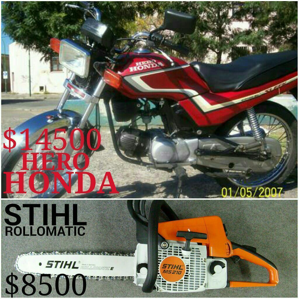 Honda Y Motosierra por Otra Moto