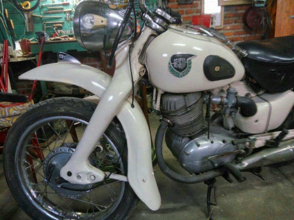 Moto Nsu 250 Año 1957 Original