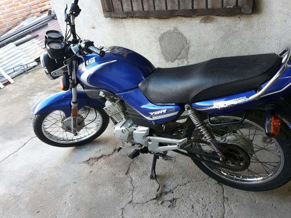 Yamaha Ybr 125 . Recibo Moto Chica