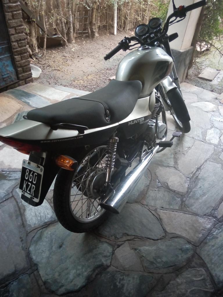Moto corven hunter 150