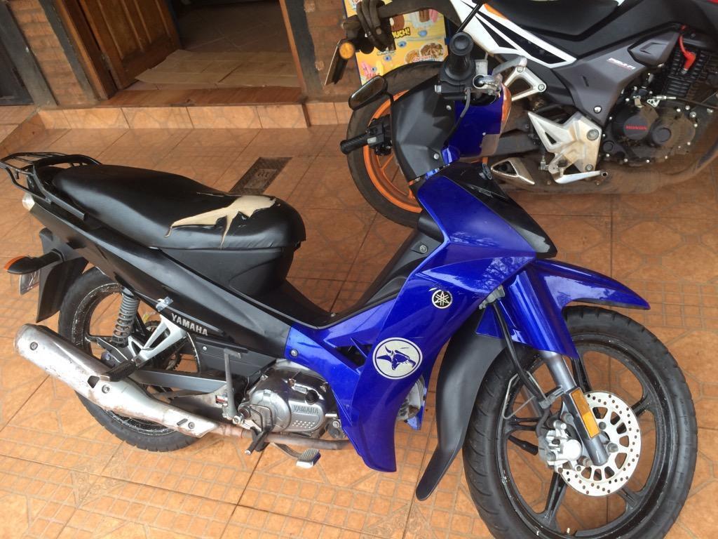 Vendo Yamaha Crypton Unico Dueño 2014