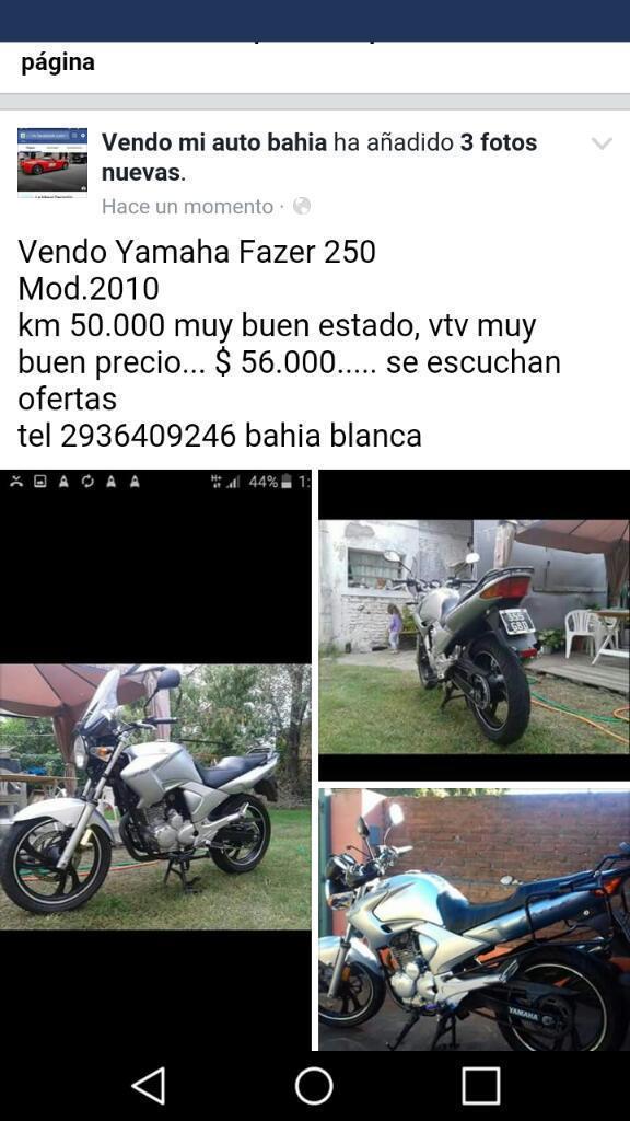 Yamaha Fazer 250 Muy Buena