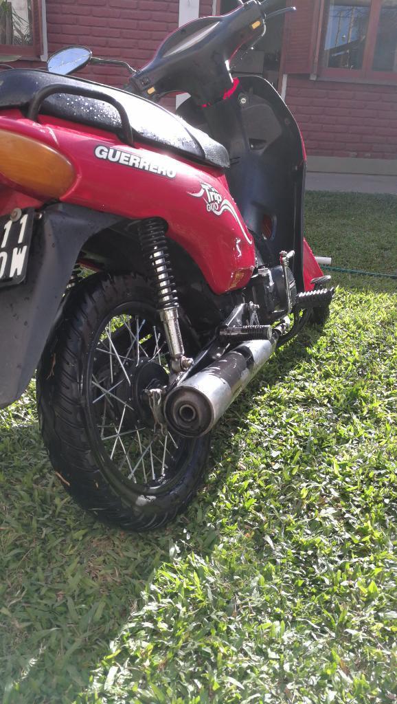 Vendo Moto Guerrero Mod 2012