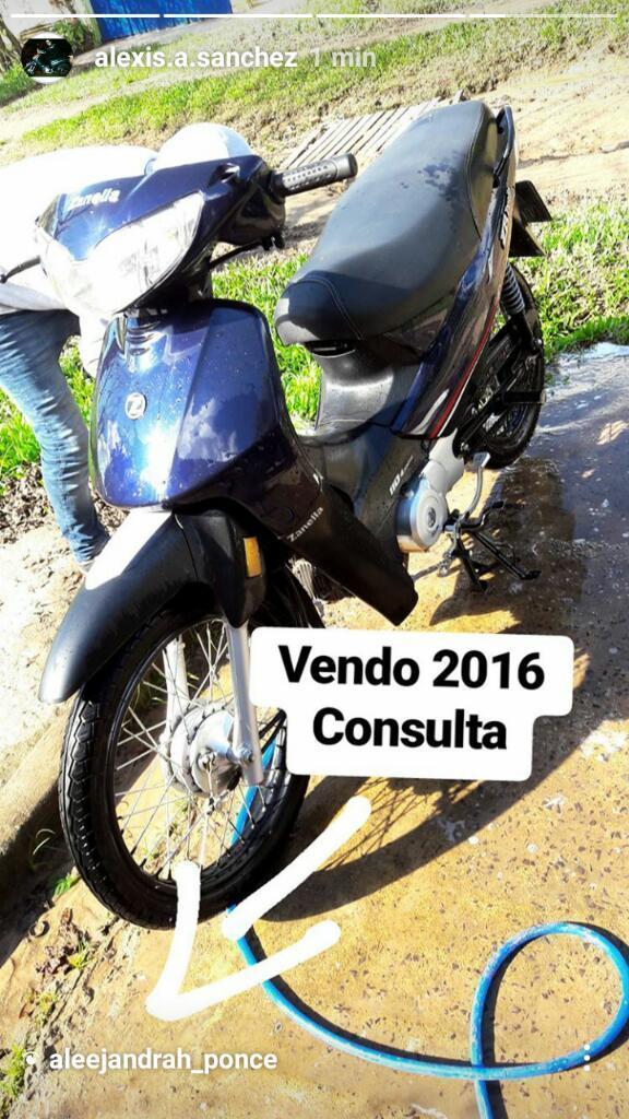 Vendo Zb 2016 Unico Dueño
