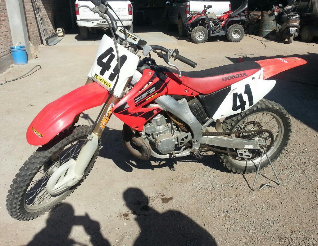 Vendo Honda Cr250r Mod 2004