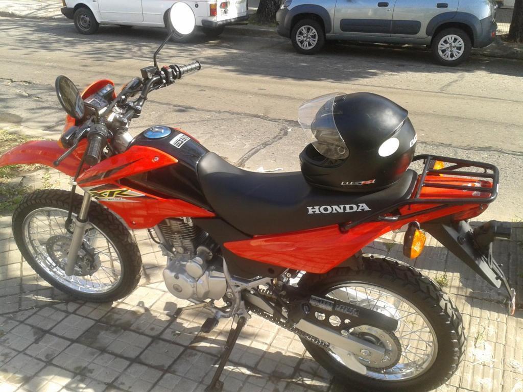 Honda Xr 125l 2012 Unico Dueño Al Dia Casco Ls2 De Regalo