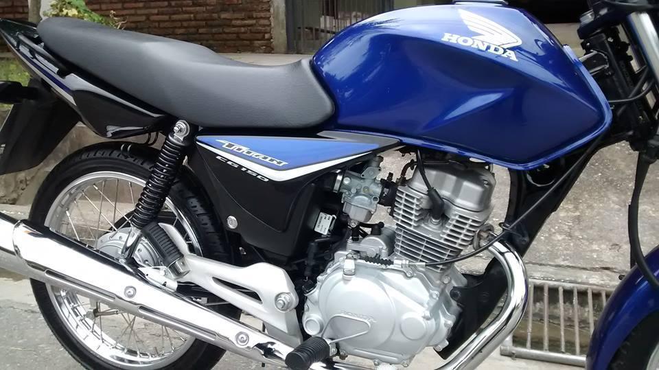 Vendo Honda Cg 150 2014 Impecable