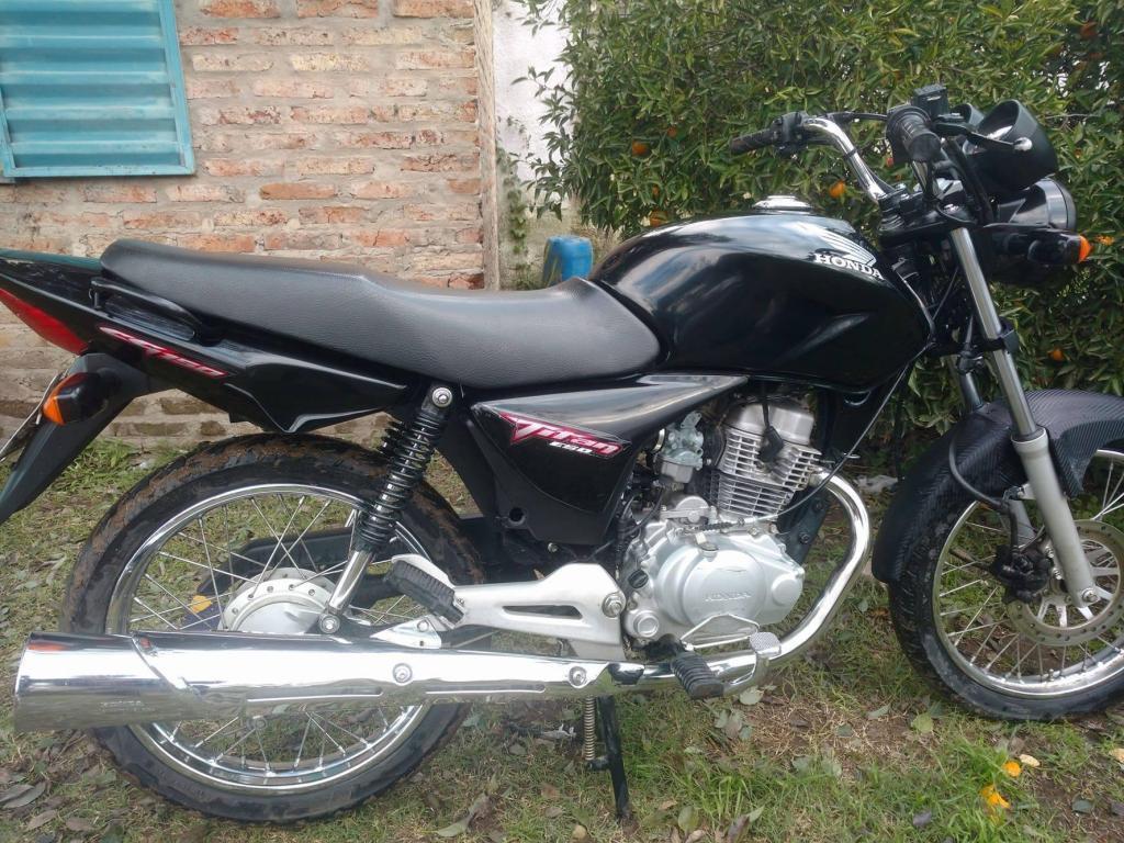 vendo honda titan 2013 al dia, acepto menor valor