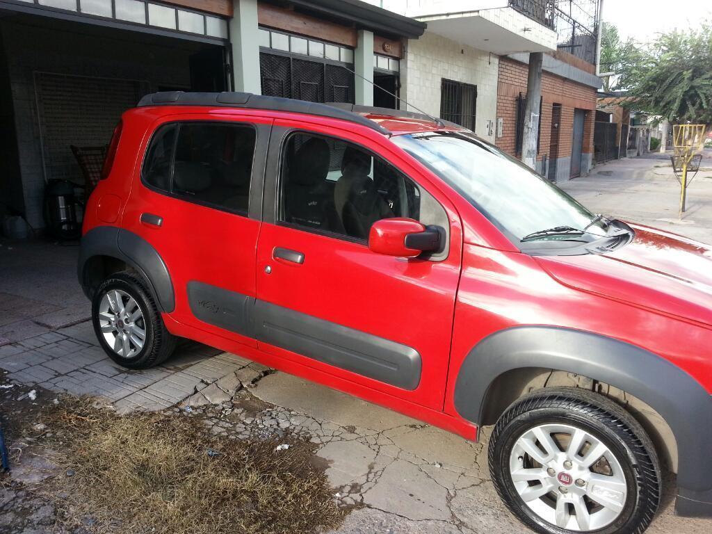 Fiat Uno Way Recibo Moto Chica