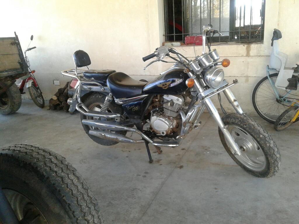 Vendo Zanella Custom 150 Único Dueño