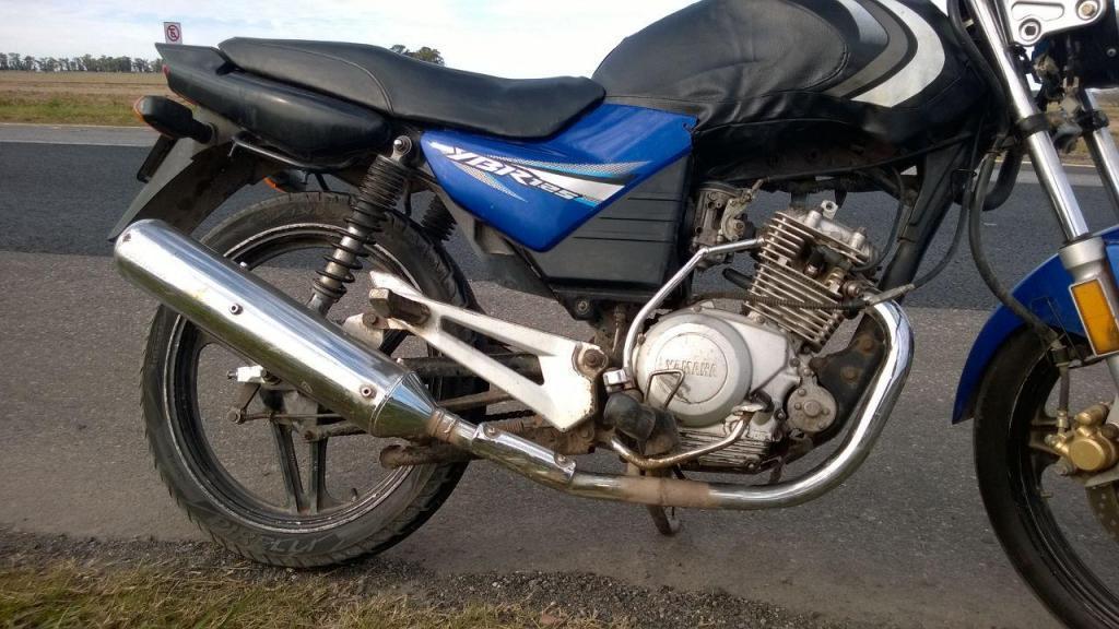 vendo yamaha ybr 125 2009 todo los papeles anda muy bien 08 firmado