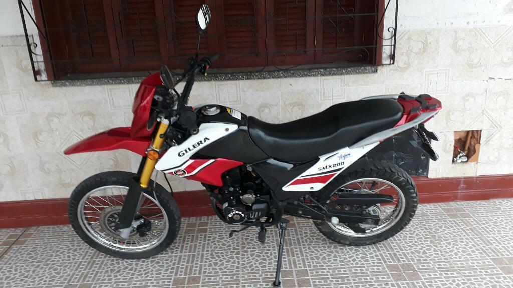 Gilera Smx 200c 2016 Recibo Moto