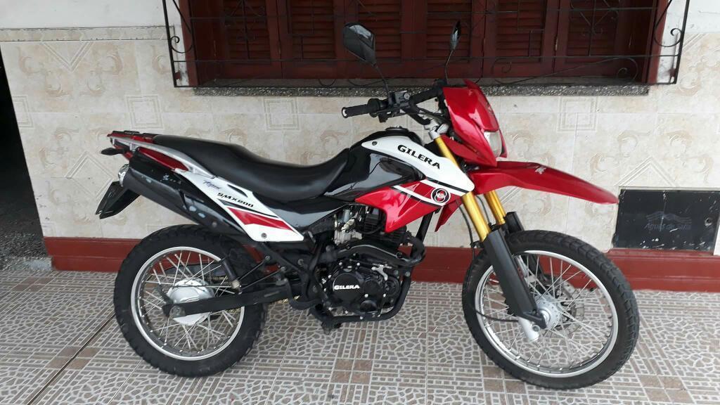 Gilera Smx 200c 2016 Recibo Moto