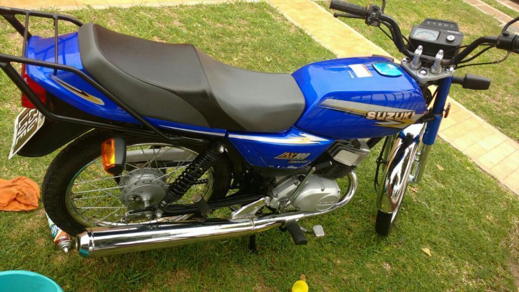 Vendo Suzuki Ax 100 2016 14000km