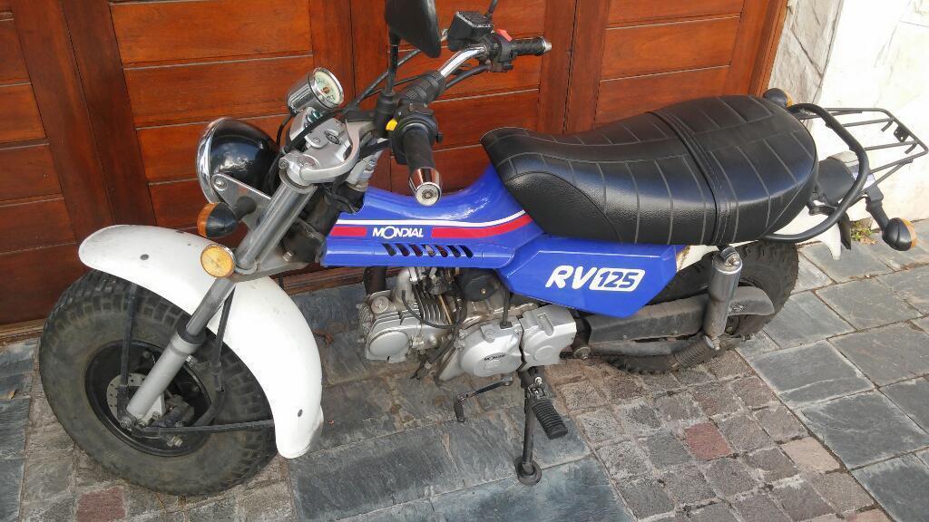 Vendo Mondial Rv125. Excelente Estado