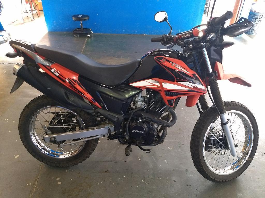 Vendo Guerrero Gxl 150, Modelo 2017