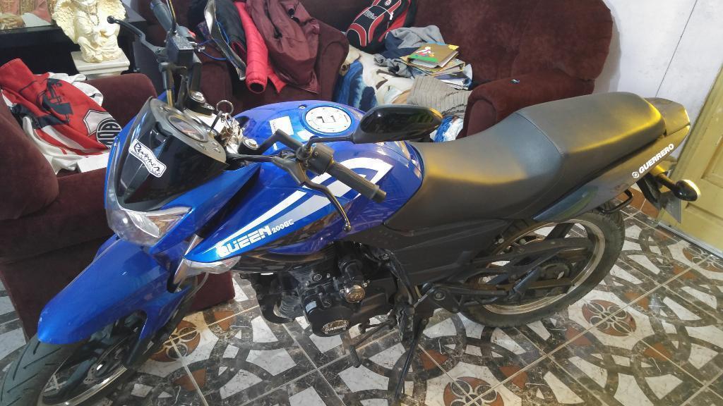 Vendo Moto Guerrero Queen 200 Impecable