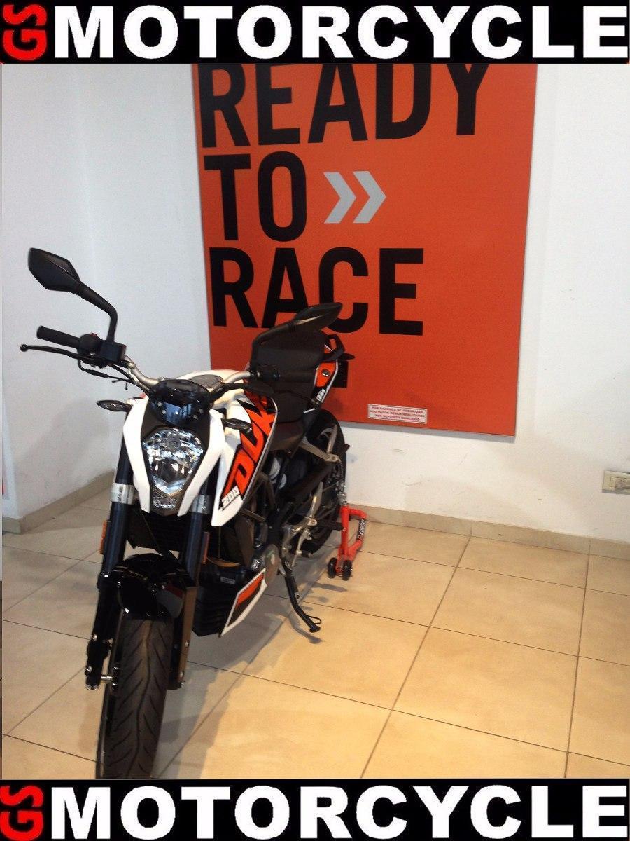 Duke 200 Ktm 0km Blanco / Naranja Gs Motorcycle