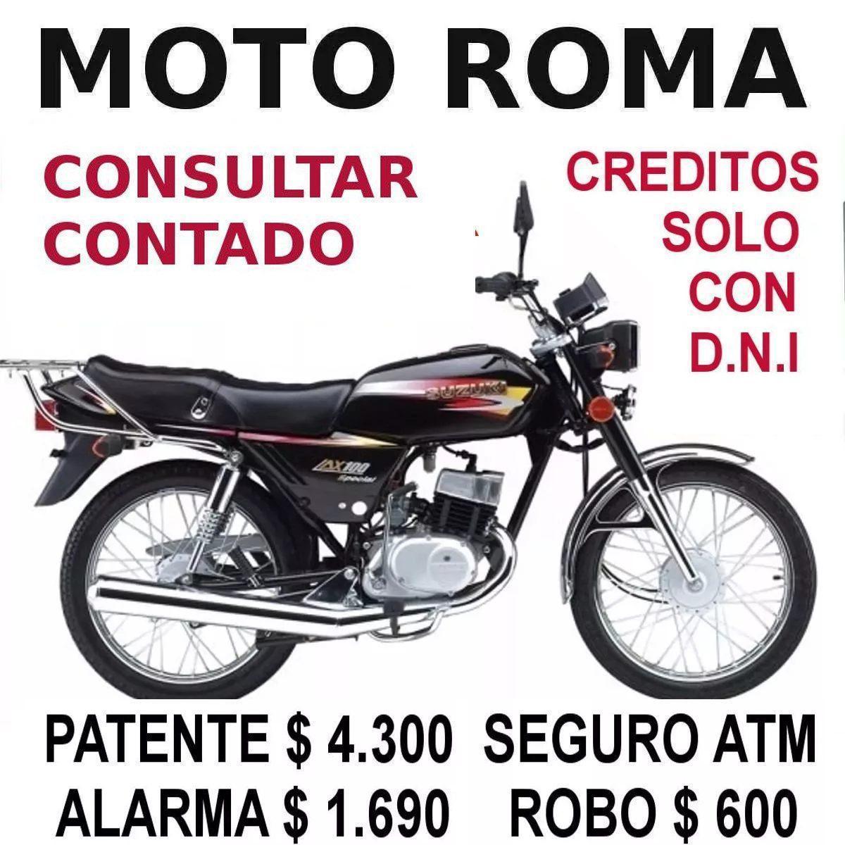 Suzuki Ax 100 Patente $ 4.300