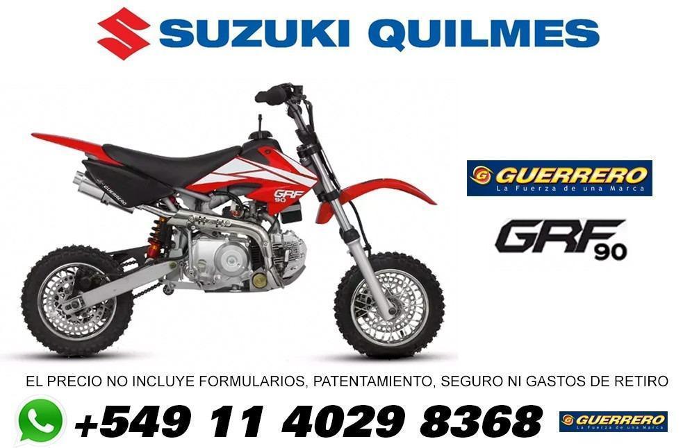 Mini Moto Cross Guerrero Grf 90 Agente Oficial Suzuki