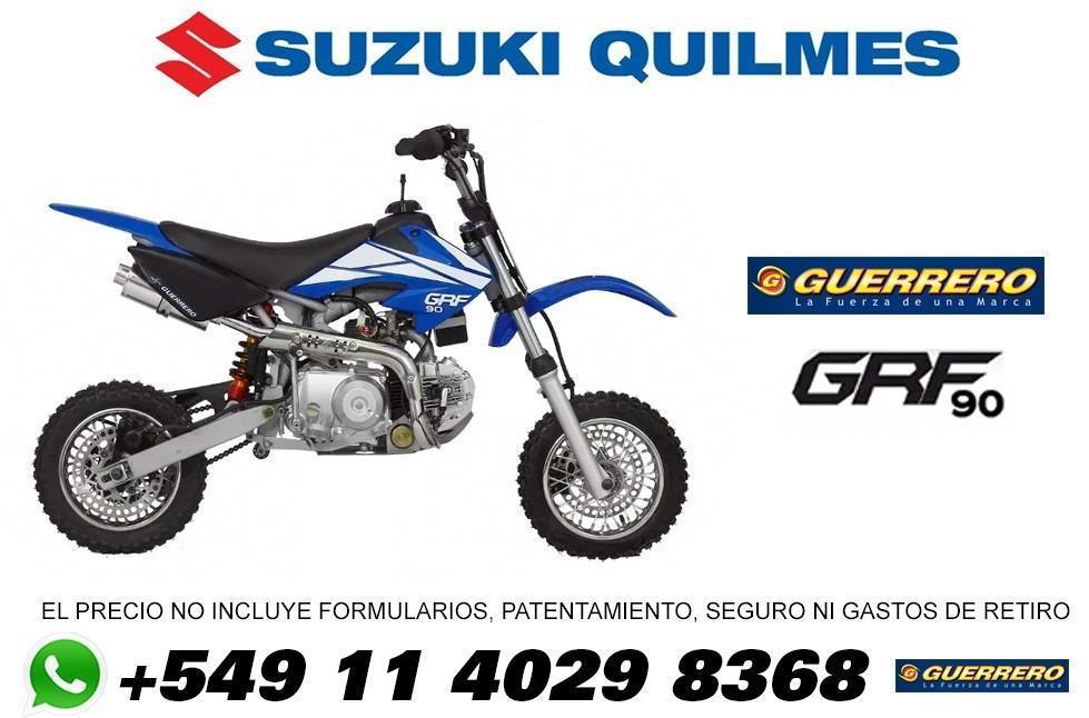 Mini Moto Cross Guerrero Grf 90 Agente Oficial Suzuki