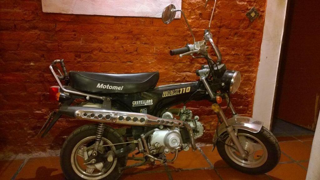 Vendo Motomel Max 110cc