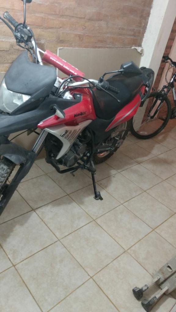 Moto Keller 260cc quasar modelo 2014 único titular 3400km