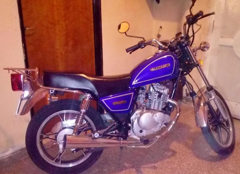 Vendo Moto Suzuki GN125H mod 2016