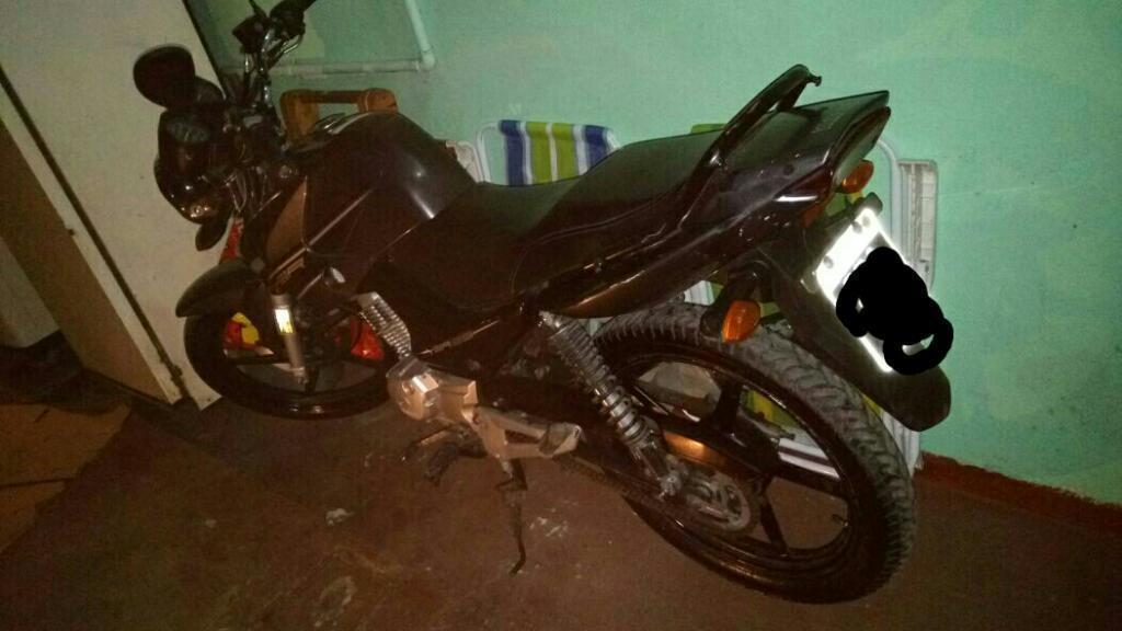 Yamaha Ybr 125 Negra, Año 2014. L