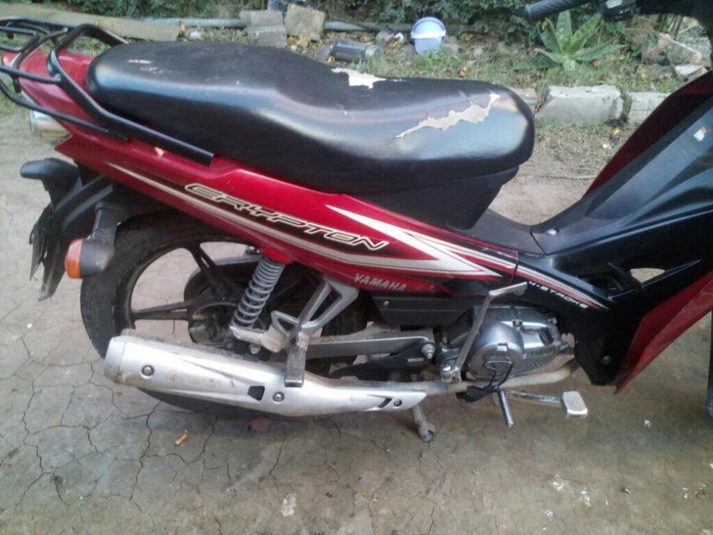 Vendo Yamaha Crypton 2013