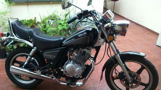 Moto motomel 150 custon 2014 14800km