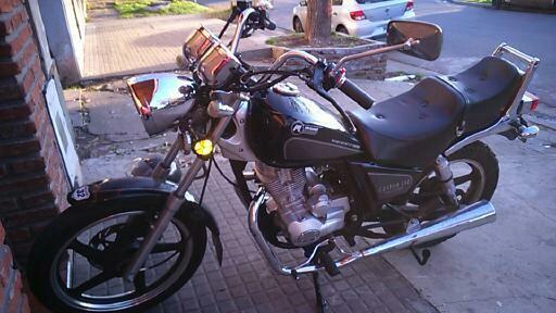 Moto motomel 150 custon 2014 14800km