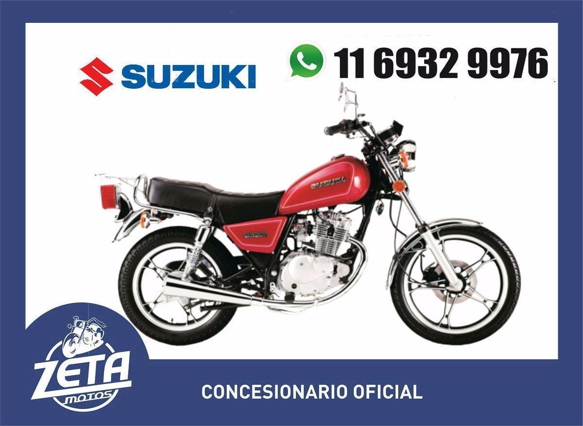 Suzuki Gn125 0km Modelo 2017 Zeta Motos