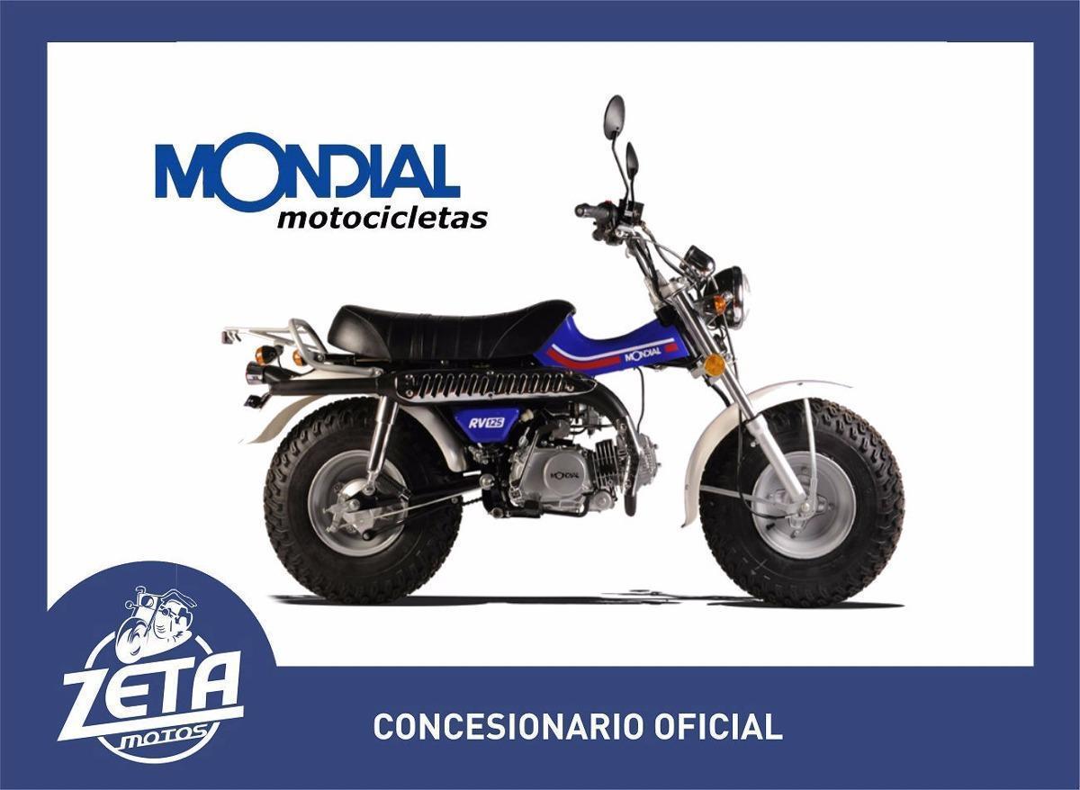 Mondial Rv 125 Arenera 0km Modelo 2017 Zeta Motos