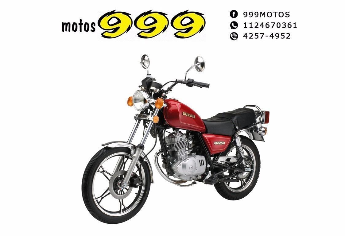 Suzuki Gn 125 2017 0km 12 Cuotas $3300 125cc Choppera