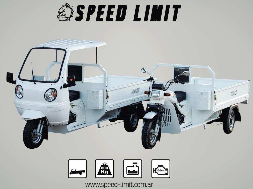 Tricargo 300cc Speed Limit Sp1000 Con Cabina (capacidad800k)
