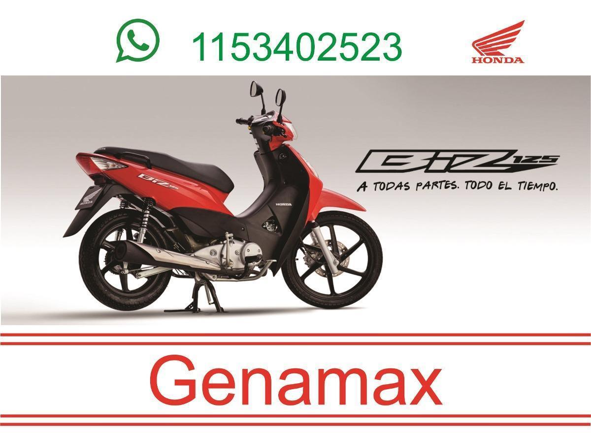 Honda Biz 125 0km 2017 Oficial Genamax Todos Los Colores !