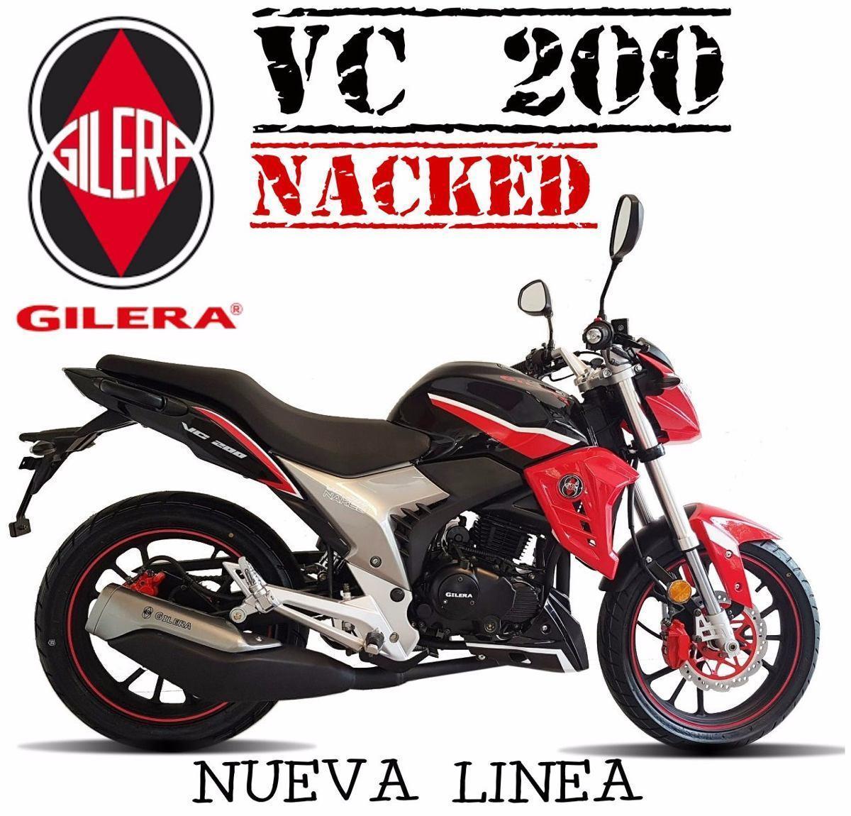 Moto Gilera Vc 200 Nacked 2017 0km