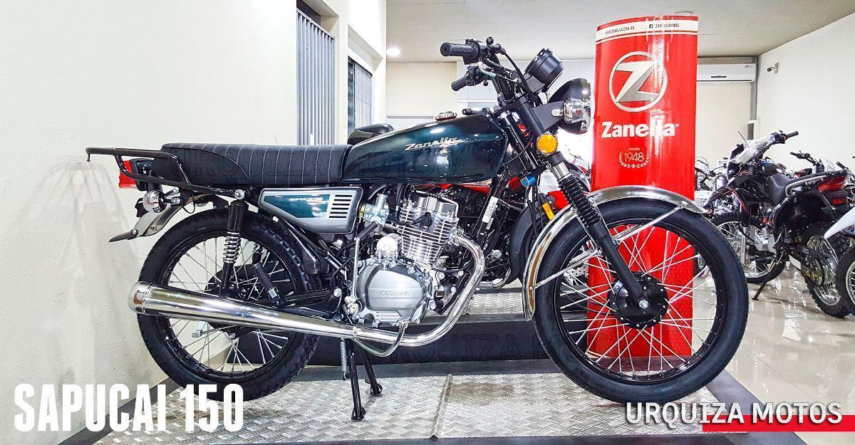Moto Zanella Sapucai 150 Cafe Racer Tipo Ax Urquiza Motos
