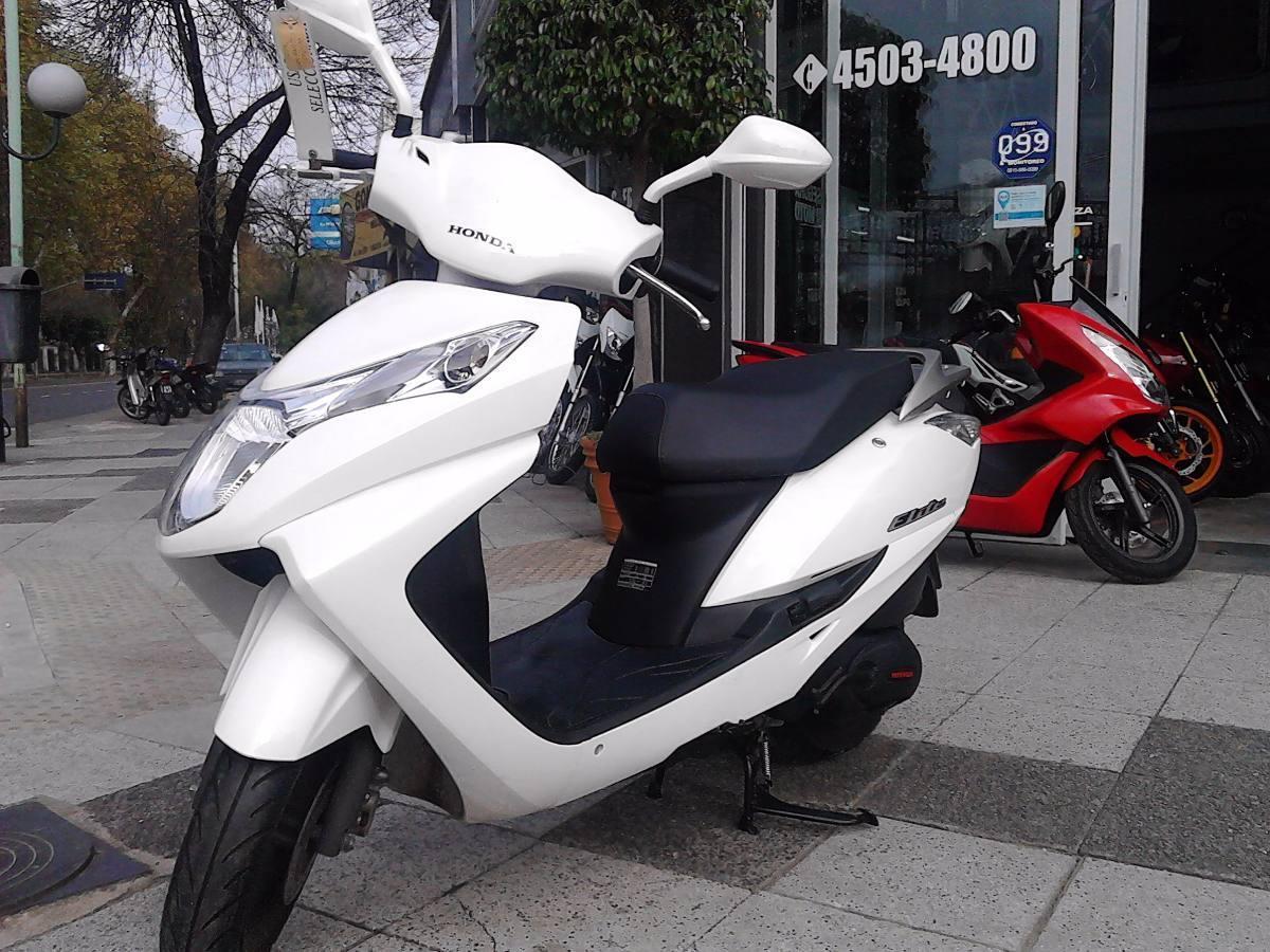 Honda Elite 125cc Mod 2015 7600km C/alarma Centro Motos