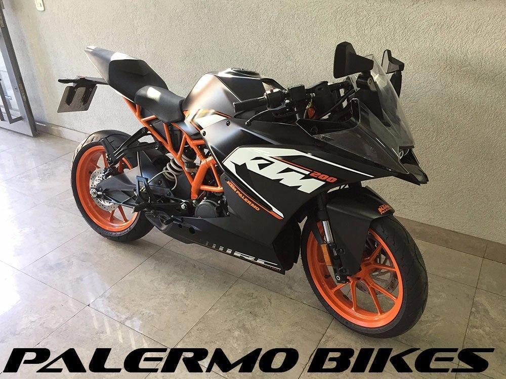Rc 200 Ktm Modelo 2016 Solo 5745 Kms Palermo Bikes