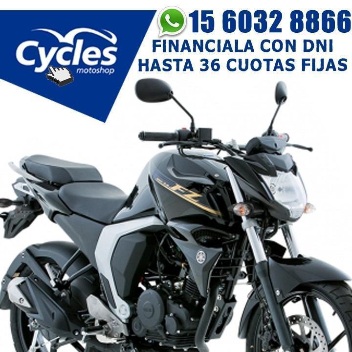 Yamaha Fz 16 Fi Tu Moto Ant. $ 20000 Y 18 Cuotas De $1840