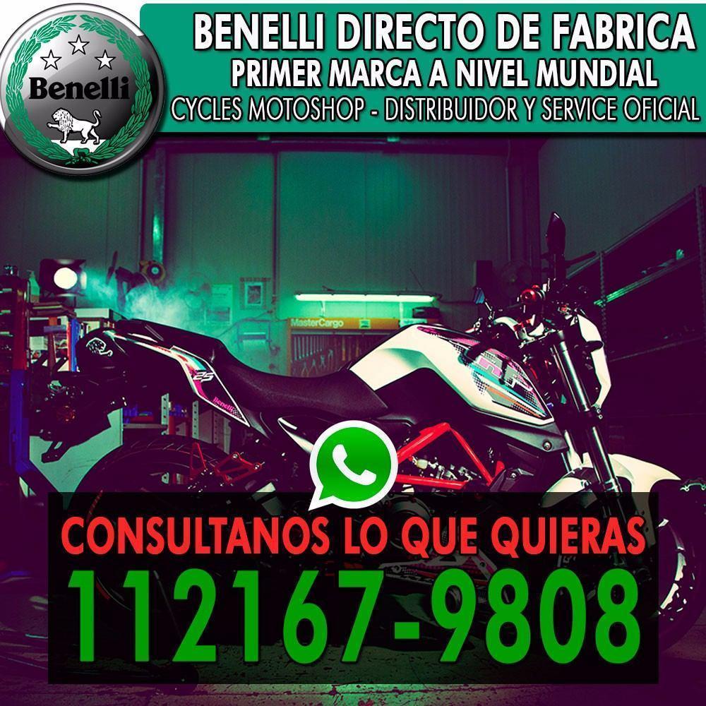 Benelli Tnt 25 Financiala Hasta 36 Cuotas Fijas