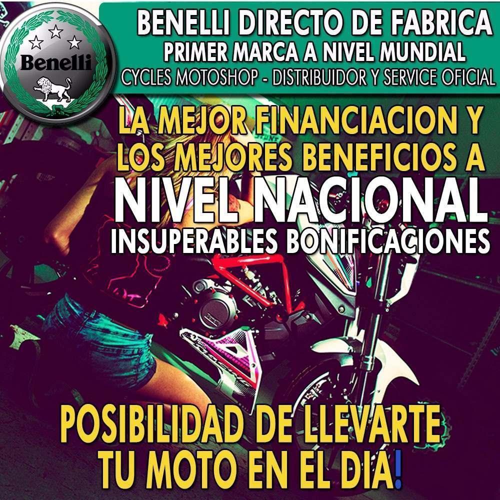 Benelli Tnt 25 Financiala Hasta 36 Cuotas Fijas