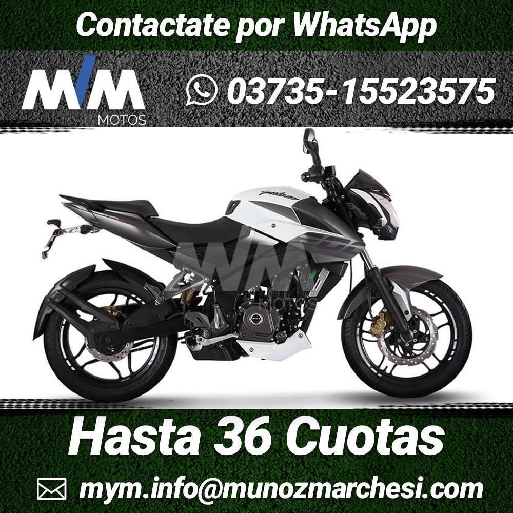 Moto Bajaj Rouser Ns 200 2017 0 Km Muñoz Marchesi