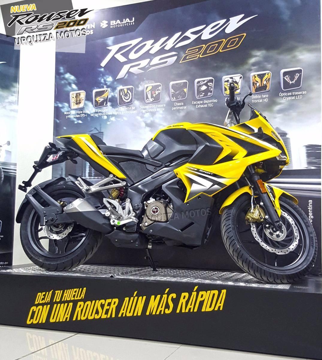 Moto Bajaj Pulsar Rouser Rs 200 Race Sport 0km Urquiza Motos