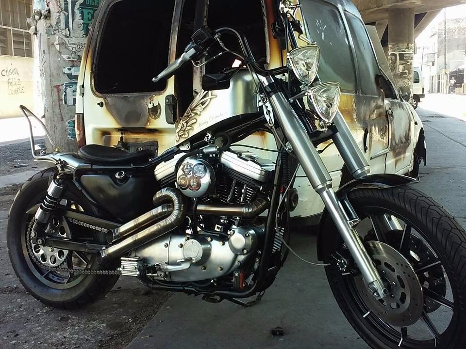 Harley-davidson Sportster 1200. No 883 Iron, Dyna, Bobber