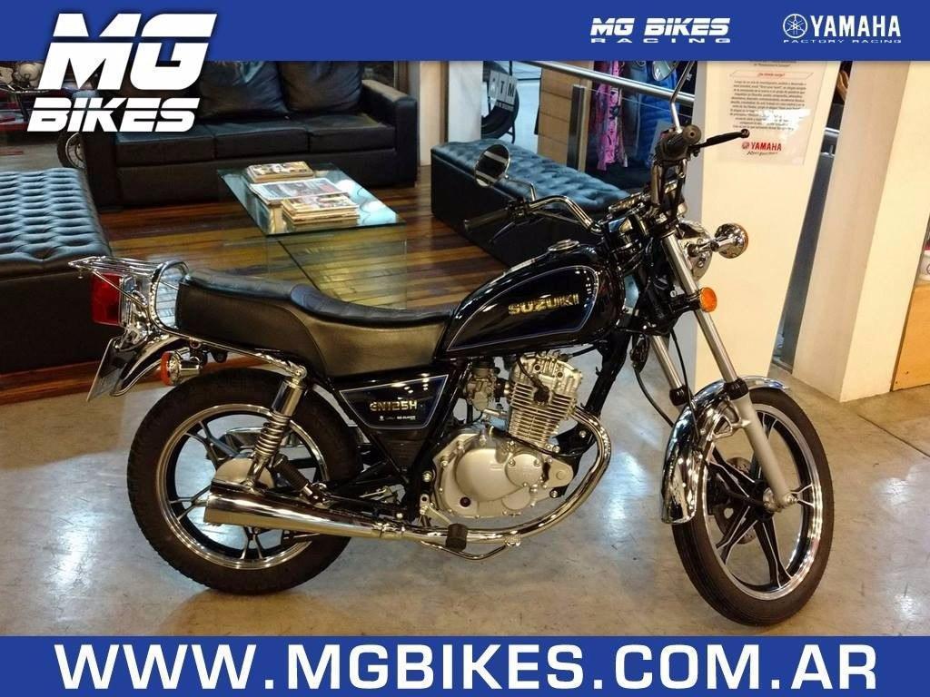 Suzuki Gn125 2017 - 3400km - Impecable - Mg Bikes!