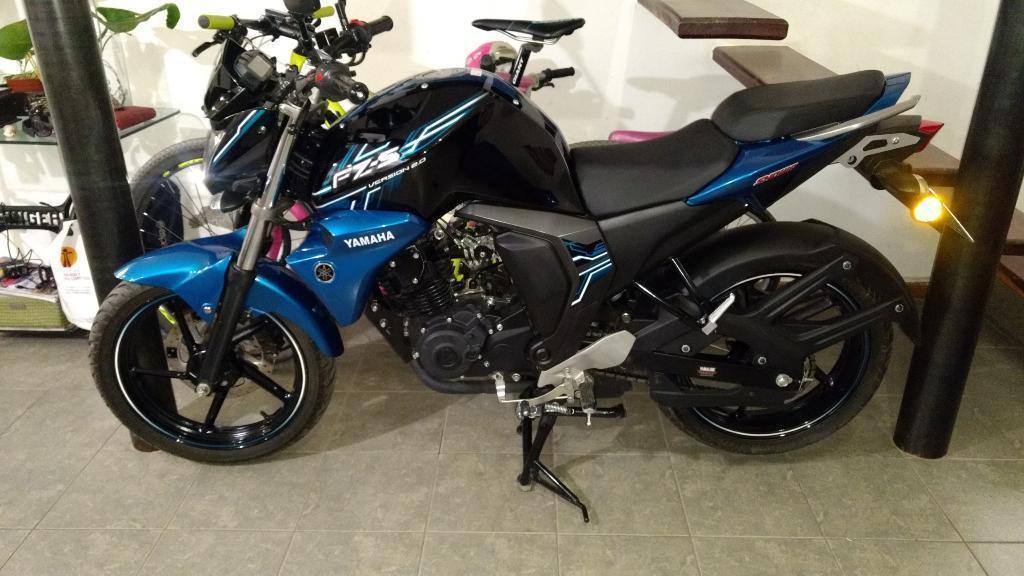 Yamaha Fz S Vercion 2.0 Blue Core