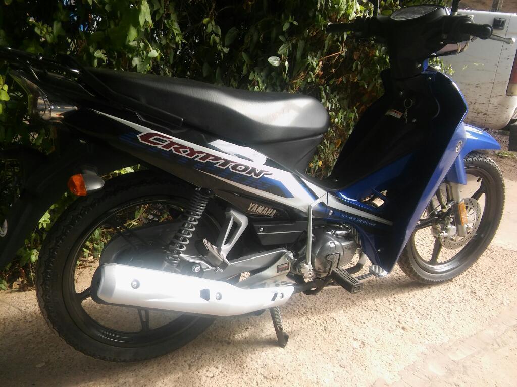 Yamaha Crypton 2017 con 600km